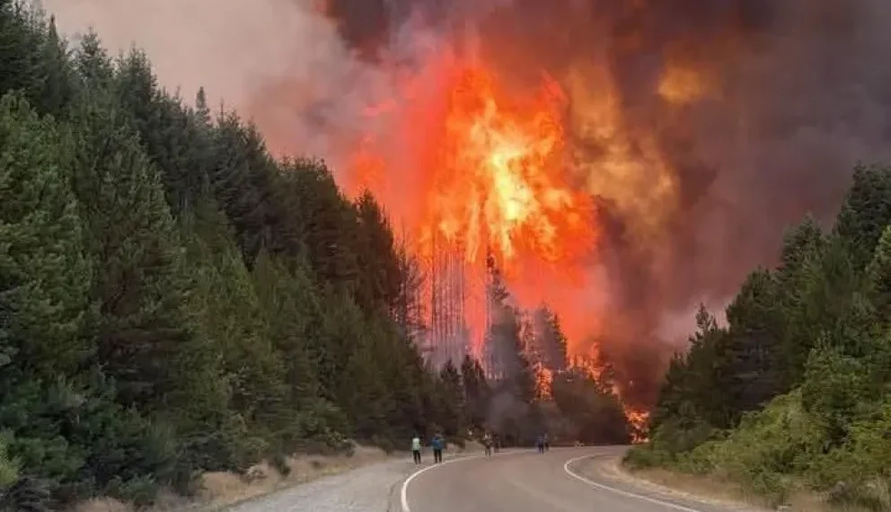 Chubut en llamas: Reclaman declaración de emergencia.