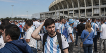 Hinchas argentinos llegan a Kansas sin entradas: precios altos en la reventa