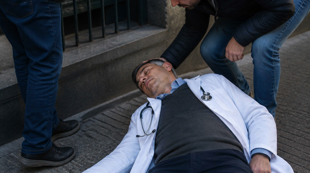 Asalto a médico en La Plata: quedó inconsciente tras un golpe y le sustrajeron sus herramientas de trabajo