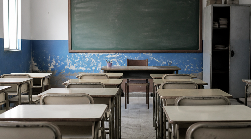 El presupuesto educativo nacional se redujo casi 50% en dos años