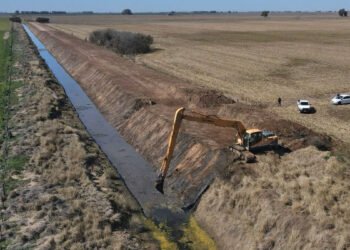 La Provincia avanza con obras preventivas en Saladillo ante posibles efectos de El Niño
