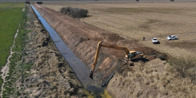 La Provincia avanza con obras preventivas en Saladillo ante posibles efectos de El Niño