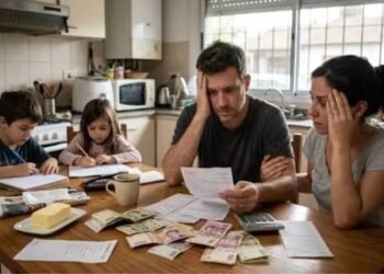 Disminución de recursos y aumento de gastos: el ingreso disponible de los hogares se redujo un 16,5% en mayo