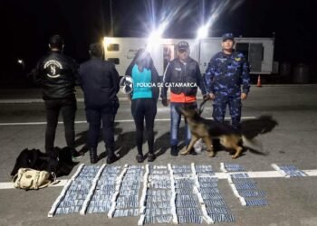 Desmantelan red de distribución de ansiolíticos en Catamarca con más de 1.500 comprimidos incautados