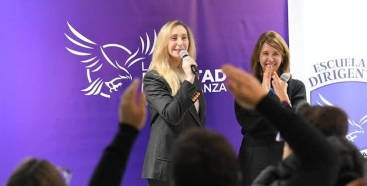 Karina Milei abre la nueva sede de LLA en San Telmo