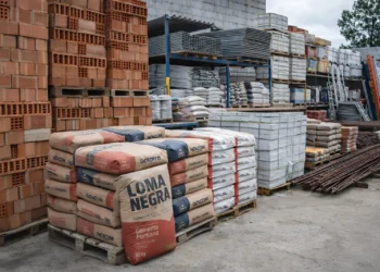 Continúa la caída en las ventas de insumos para la construcción