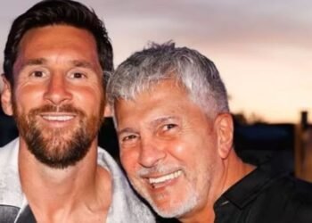 Lionel Messi se despidió de su padre Jorge en una ceremonia privada en Rosario
