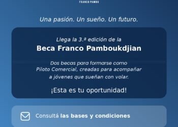 Nueva edición de la beca “Franco Pamboudkjian” para la formación de pilotos aeronáuticos