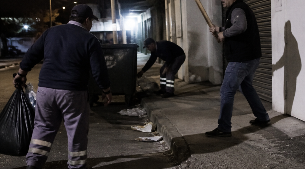 Confrontación entre vecino y empleado de empresa de procesamiento de pescado por residuos