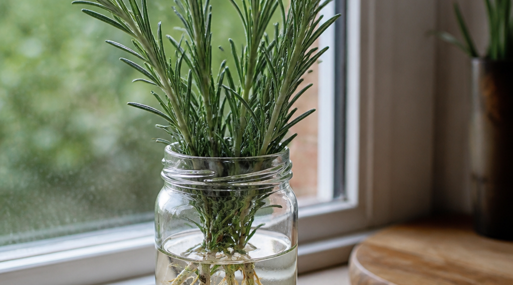 Cómo cultivar romero en agua: una técnica recomendada por jardineros