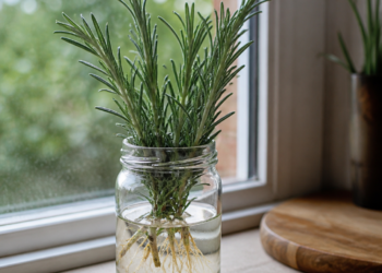 Cómo cultivar romero en agua: una técnica recomendada por jardineros
