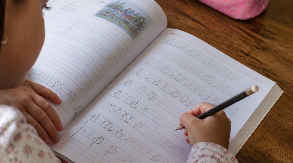 Lanzamiento de un libro para que los niños practiquen la escritura cursiva