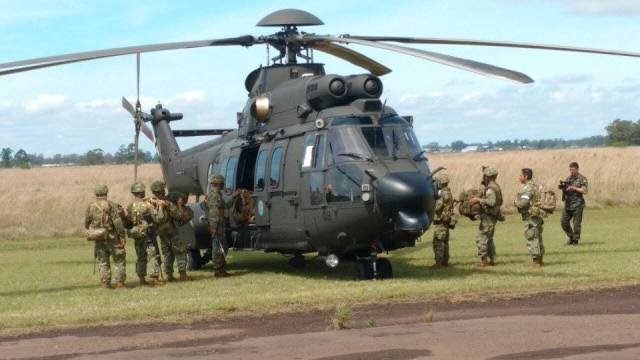 Milei autorizó por DNU el envío de hasta 405 militares argentinos a Brasil