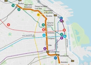Avanza la construcción de la Línea F de subte que conectará Barracas y Palermo