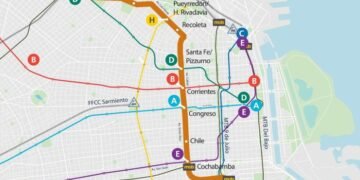 Avanza la construcción de la Línea F de subte que conectará Barracas y Palermo